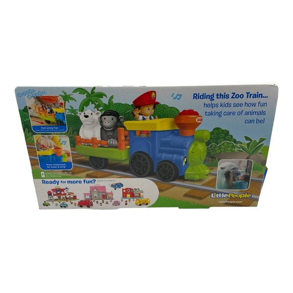 Fisher Price Little People Choo Choo Zoo Train Set Toys Educational Toy SEALED - Picture 6 of 8